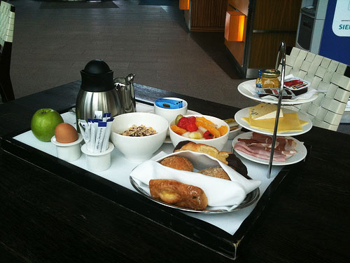 Breakfast at Radisson Blu Frankfurt