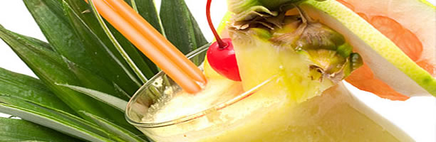 Exotic Cocktail Recipes - Pina Colada Exotic Cocktail Recipes - Pina Colada