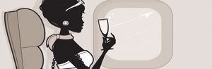 drinking-on-plane