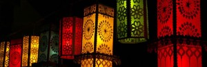 Vesak Lanterns at a Local Shop