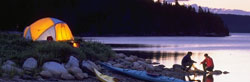 Camping by the Lake