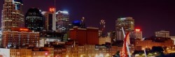 Nashville Tennessee Attractions: Skyline At Night